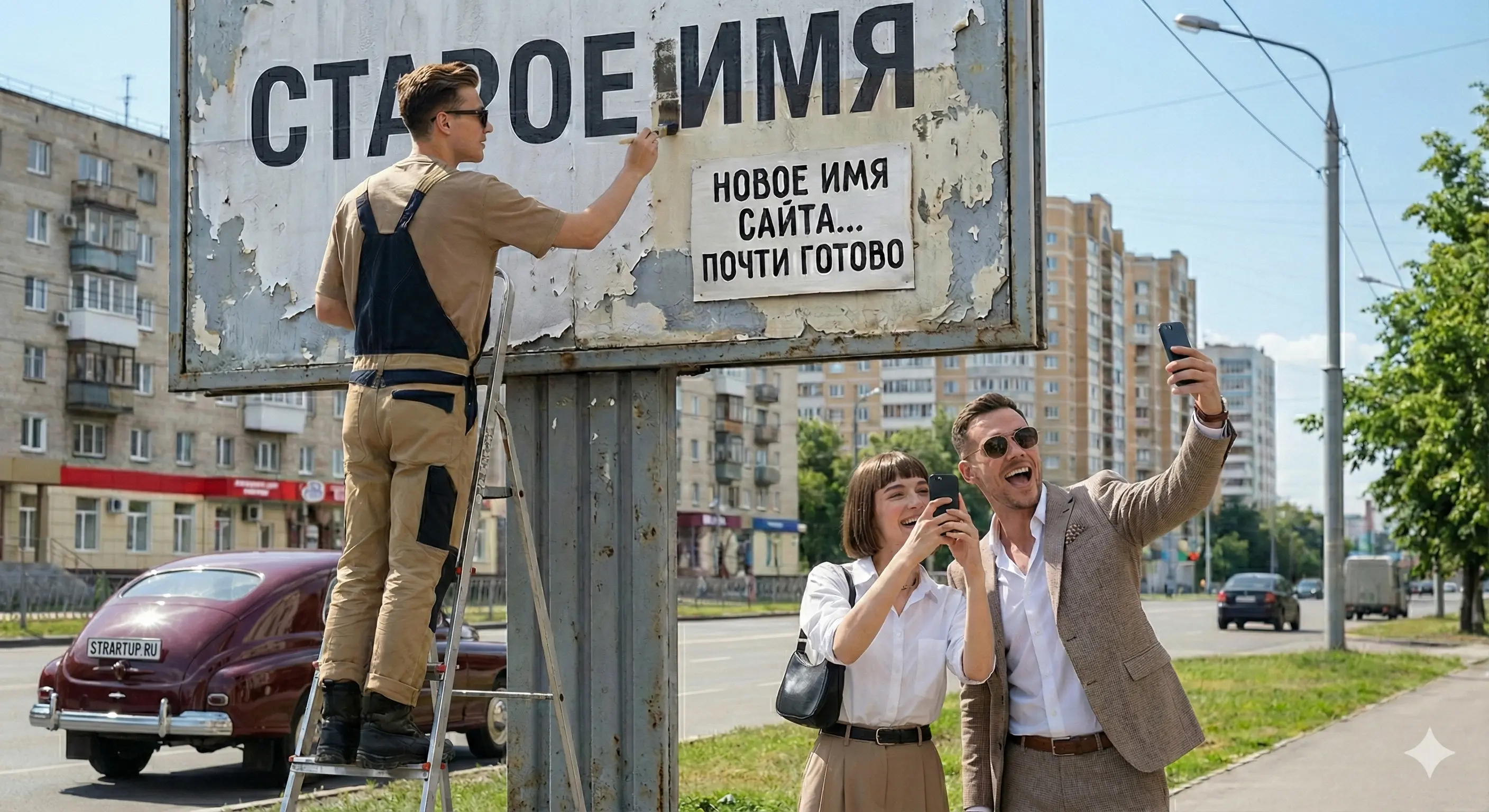 Переименование сайта: как сменить домен